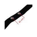 smartLAB replacement belt 64 cm for smartLAB heart rate monitor also for other products such as Polar, Garmin, Kettler and all with buckle spacing of 45 mm