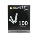 smartLAB mini nG Blutzuckermessgerät Bundle in mmol/L in Scheckkartenformat Schwaz mit 50 Teststreifen und 50 Lanzetten