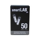 smartLAB sprint nG Blutzuckermessgerät Bundel mmol/L in Schwarz mit 50 Teststreifen und 50 Lanzetten