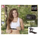 smartLAB hrm 5 heart rate monitor with chest strap black with non-coded 5.3 KHz